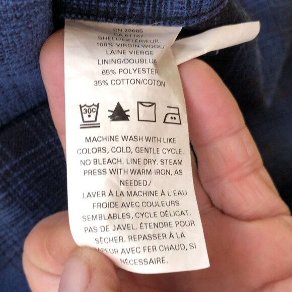 Pendleton Men's The Original Board Shirt 3XL Wool Plaid Blue Button Up Casual - Picture 8 of 12